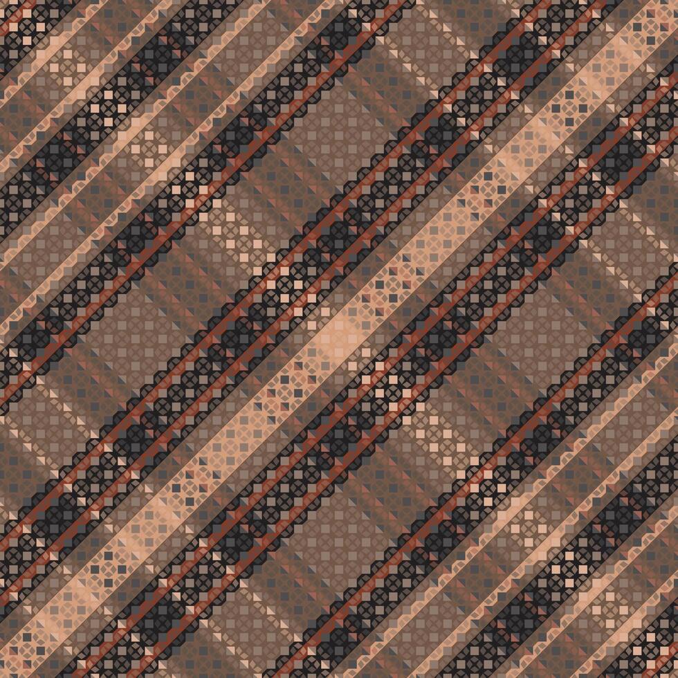Tartan plaid pattern with texture. vector