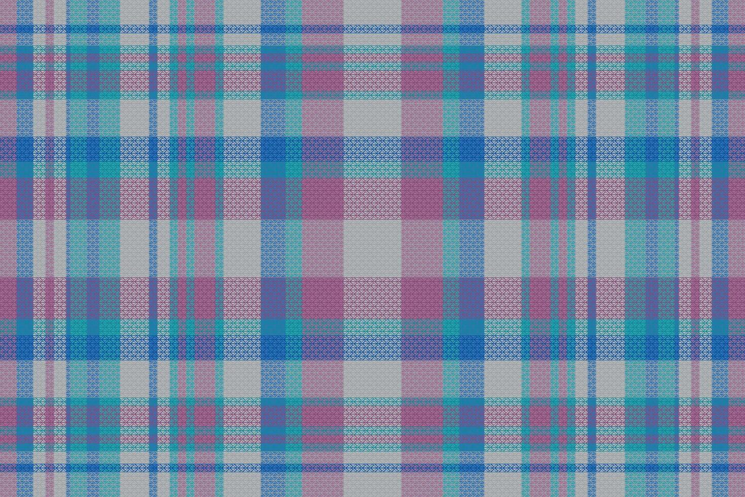 Tartan plaid pattern with texture. vector