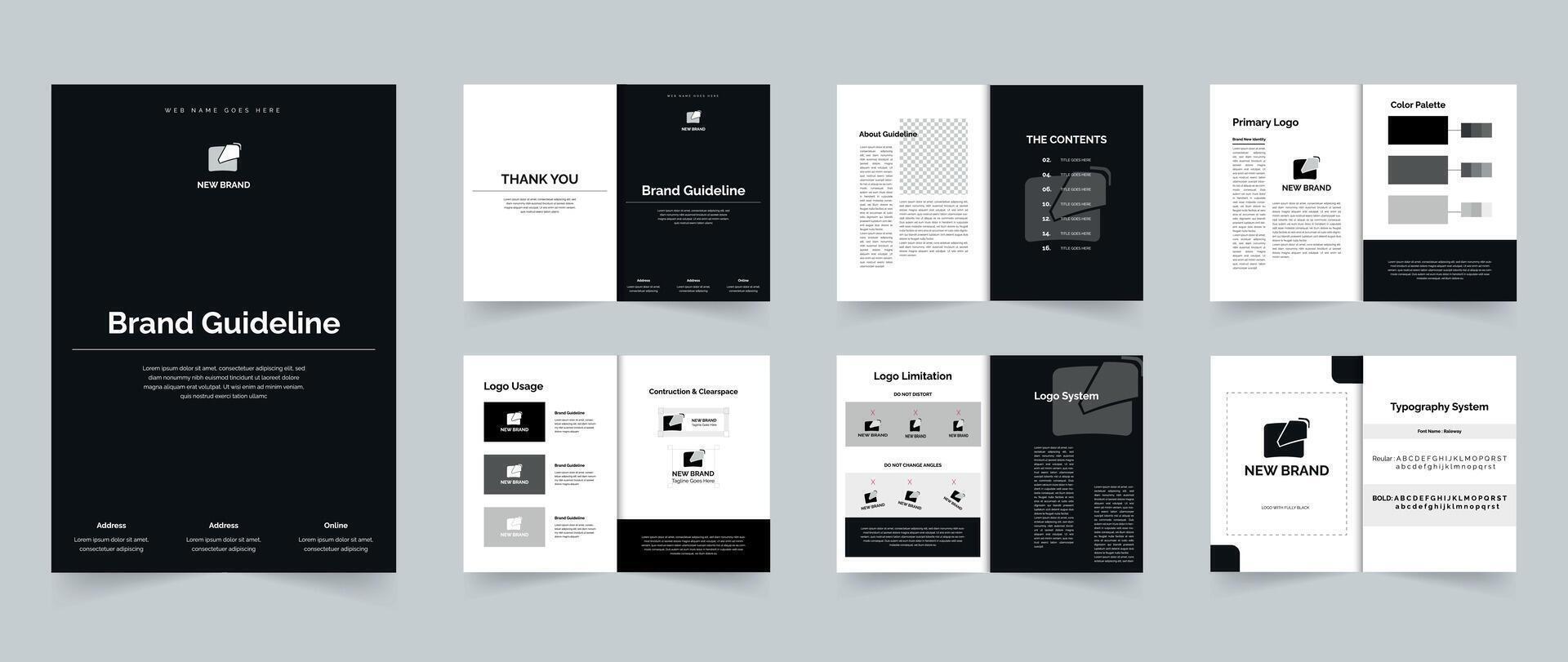 Black And White Brochure Vector Art Icons and Graphics for Free Download