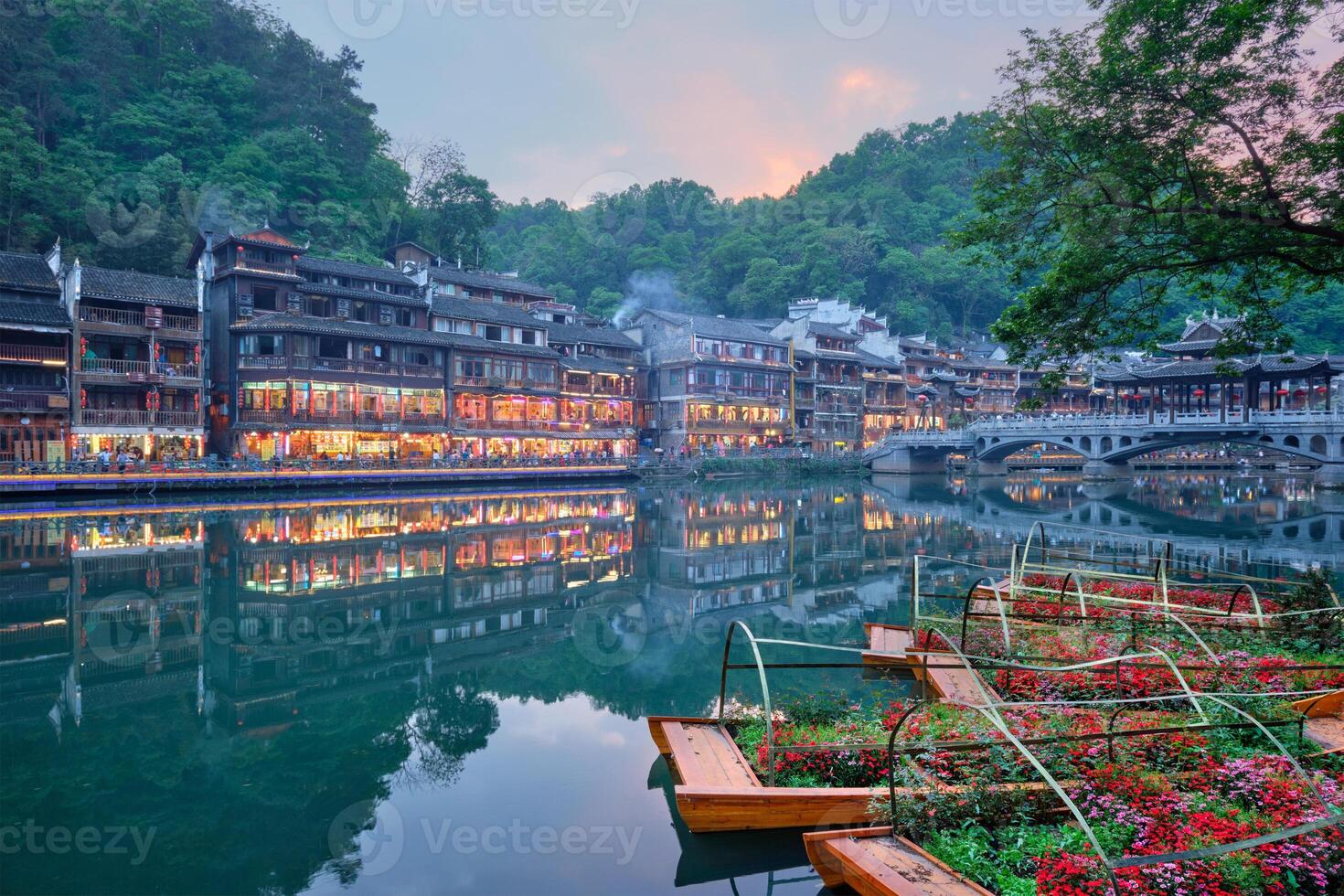 Feng Huang Ancient Town Phoenix Ancient Town , China photo