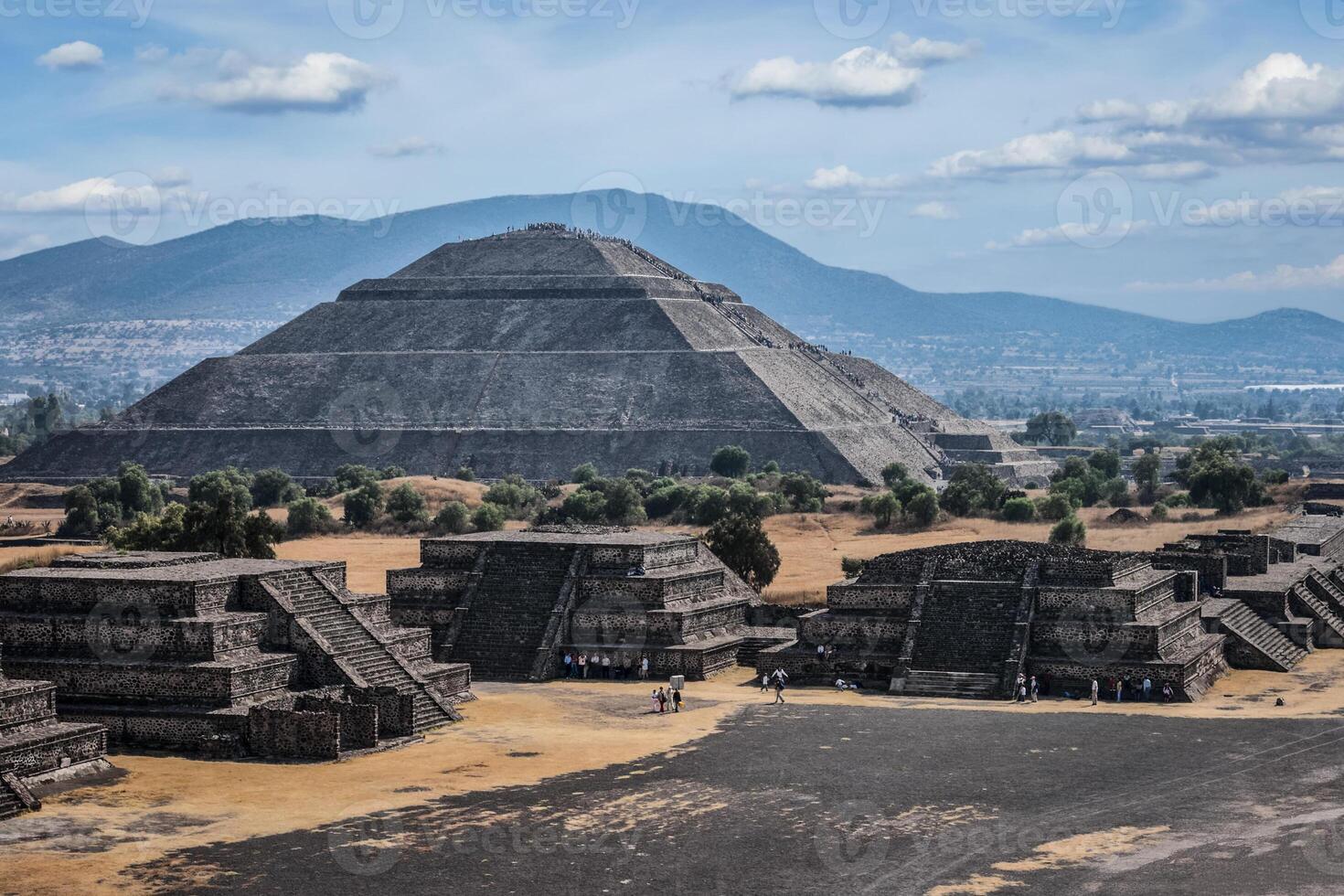 Ancient Pyramid of the Sun, Teotihuacan, Mexico photo