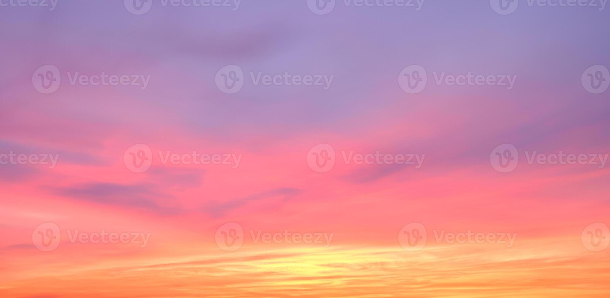 Sunset sky background photo