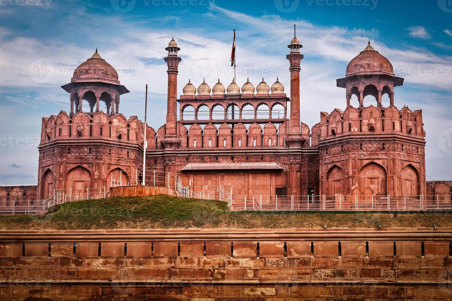 Fuerte rojo, Delhi, India foto