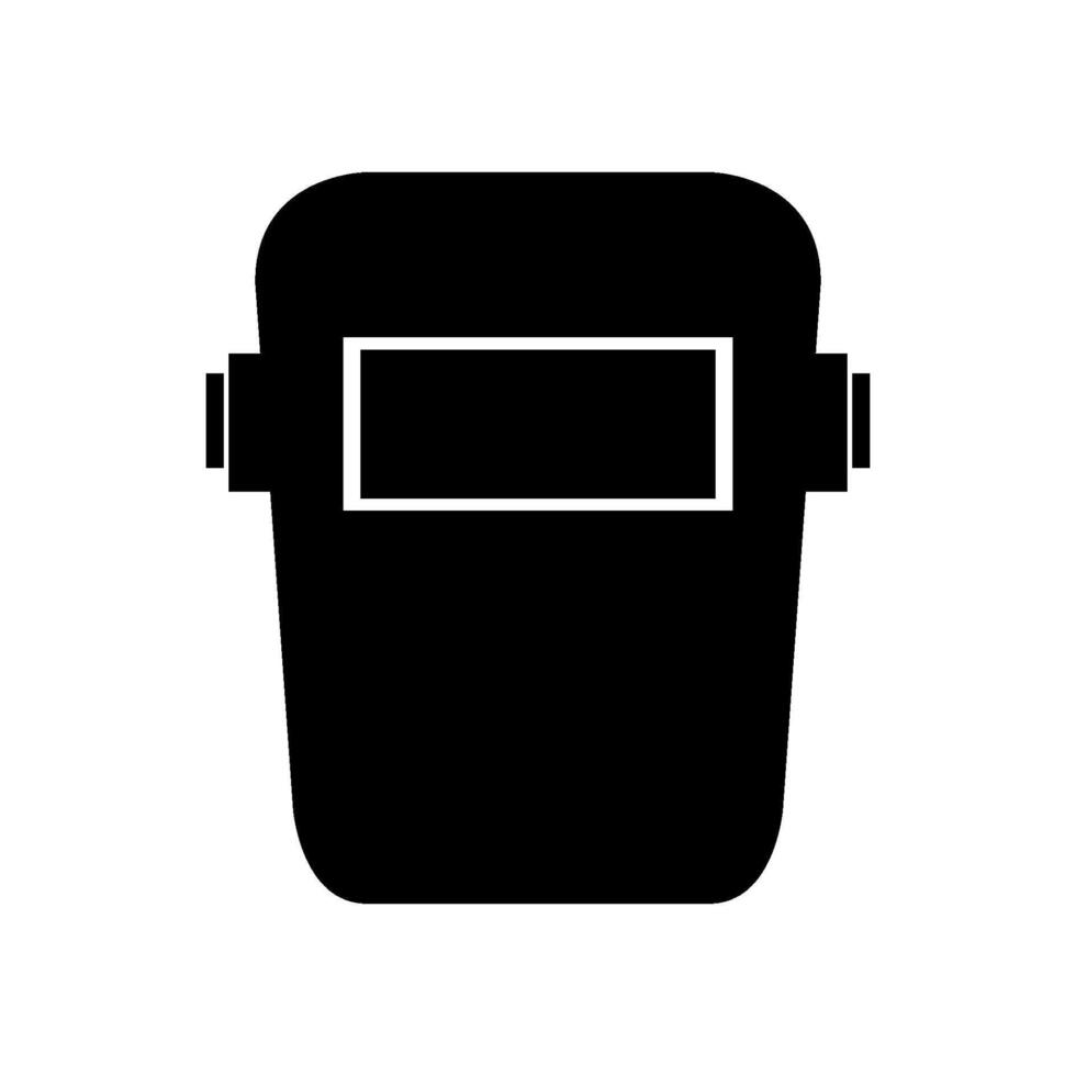 Welding mask illustrated on white background vector