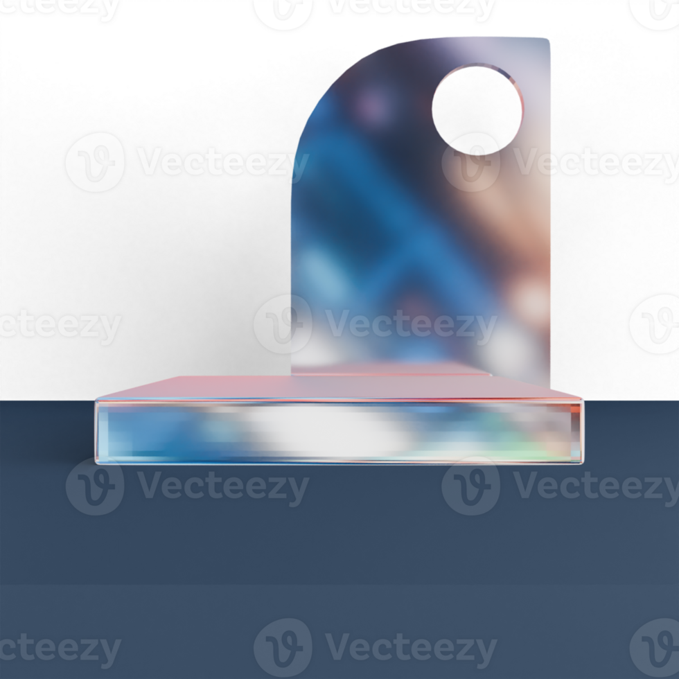 3D Render of minimal scene for product display presentation with elegant color for your design png