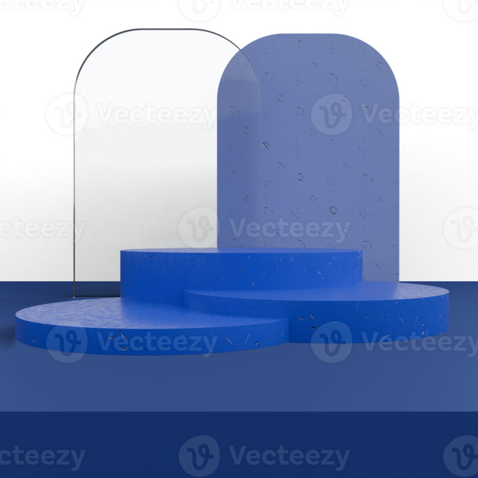 3D Render of minimal scene for product display presentation with elegant color for your design png