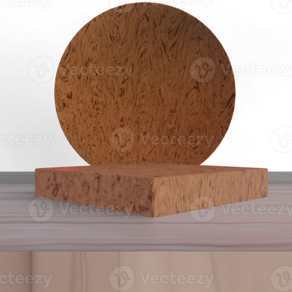 3D Render of minimal scene for product display presentation with elegant color for your design png