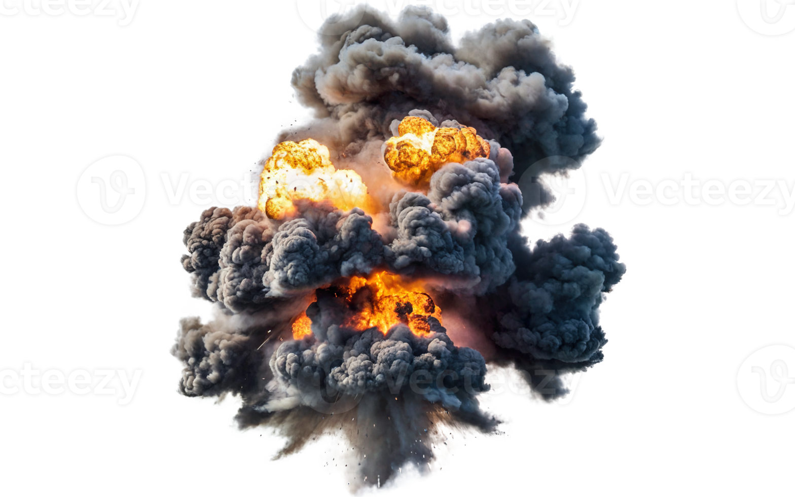 explosions, transparent background png