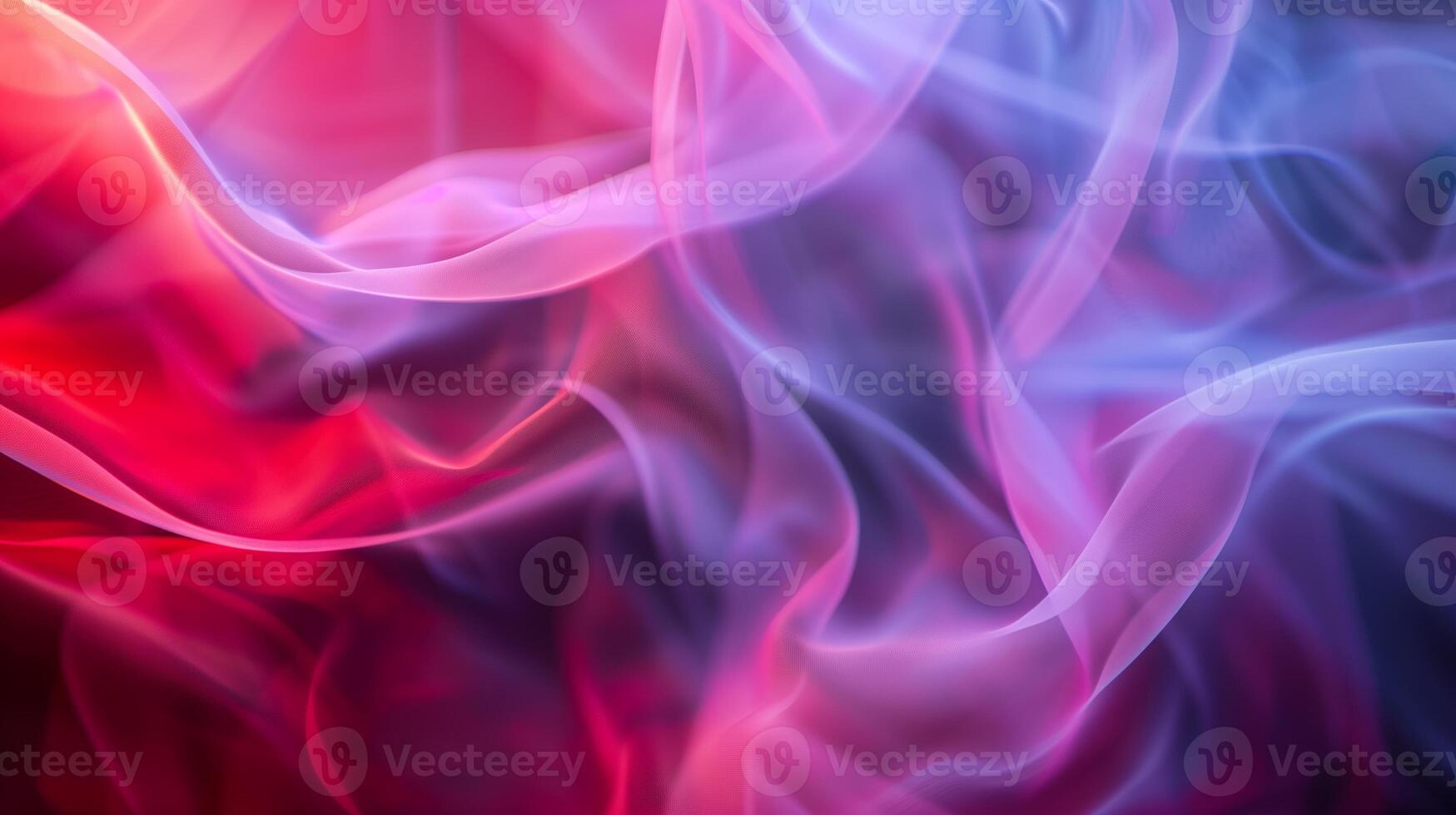 A blurred red and blue abstract shapes on a soft background. photo