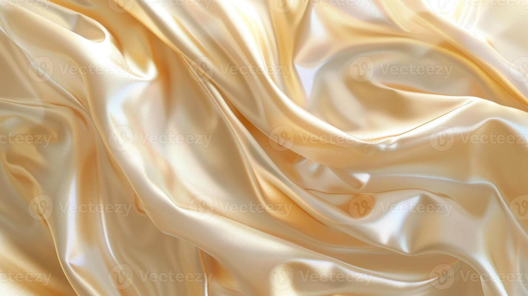 An abstract biege curved silk texture. Wavy fluid modern deluxe background. photo