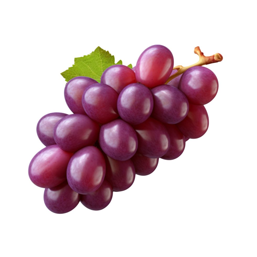Fresh red grapes isolated on transparent background 45382314 PNG