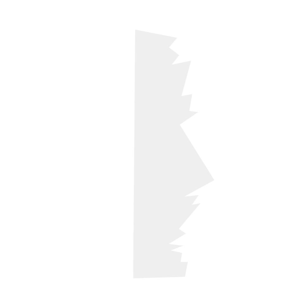 Torn paper note of element template vector