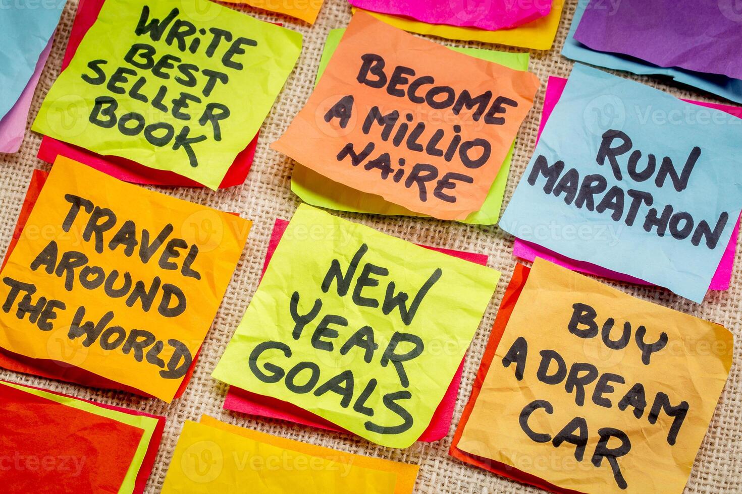 unrealistic new year resolutions photo