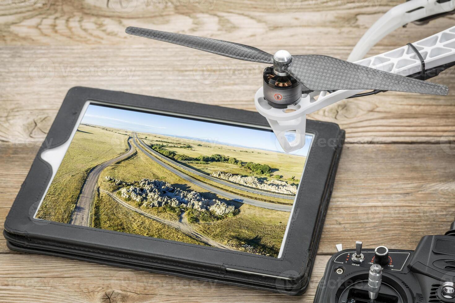 aerial photography concept photo