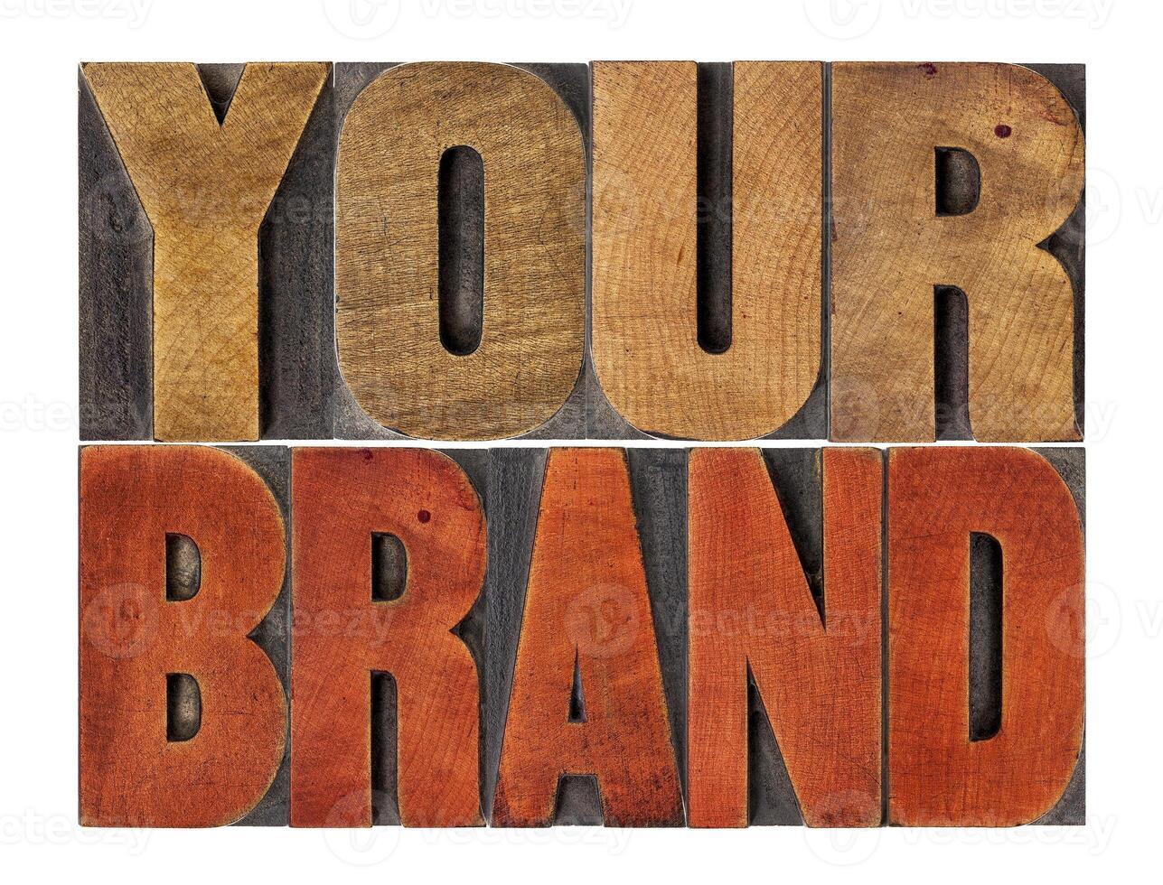 your brand word abstract photo