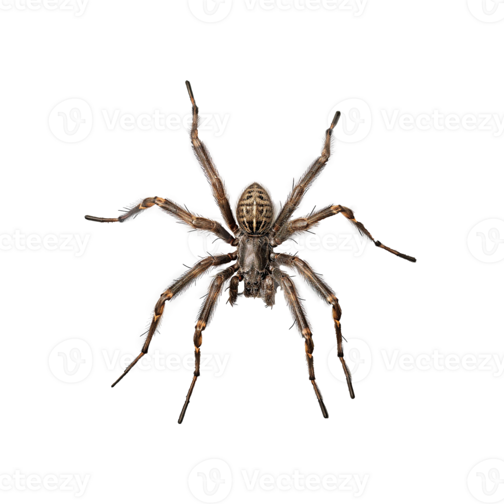 Delicate Spider on a Transparent Background png