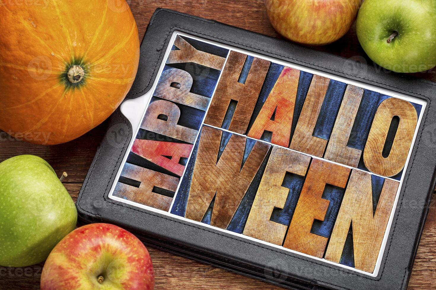 Happy Halloween greeting card photo