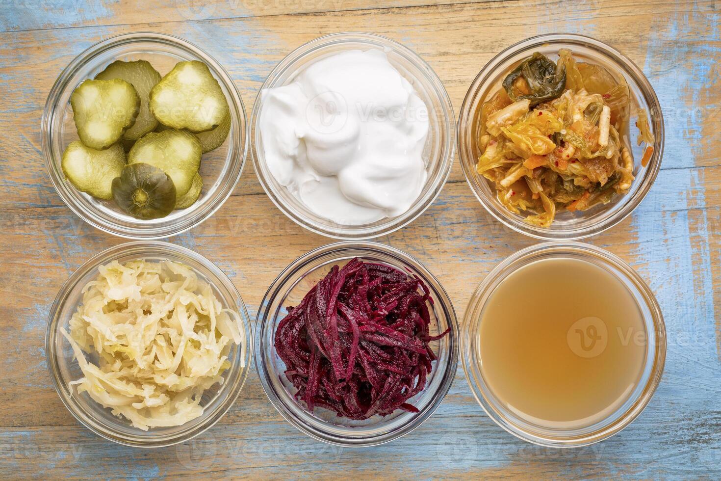 fermented food collection photo