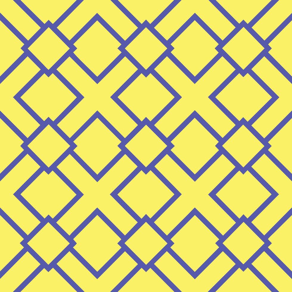Yellow and blue pattern vector