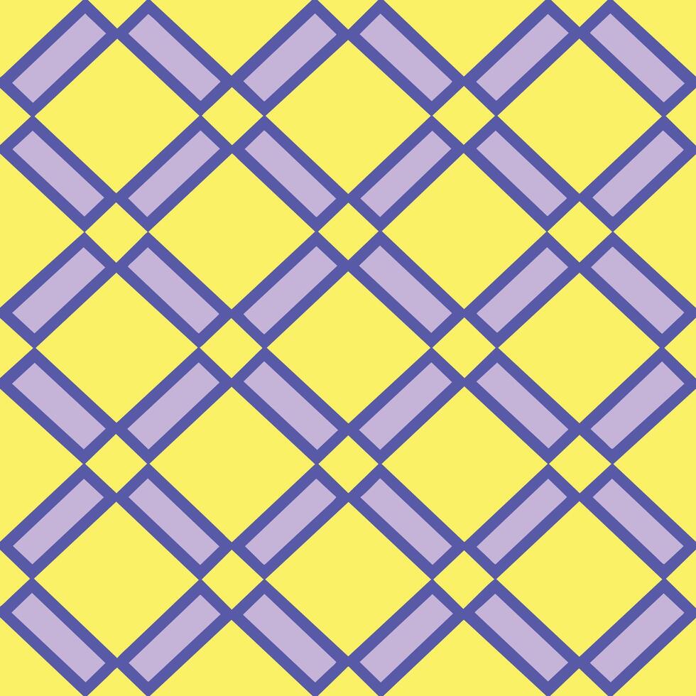 Yellow and blue pattern design vector