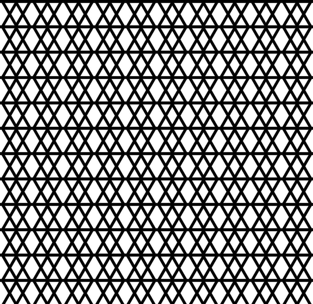 Geometric texture in the form of a lattice of triangles and rhombuses vector