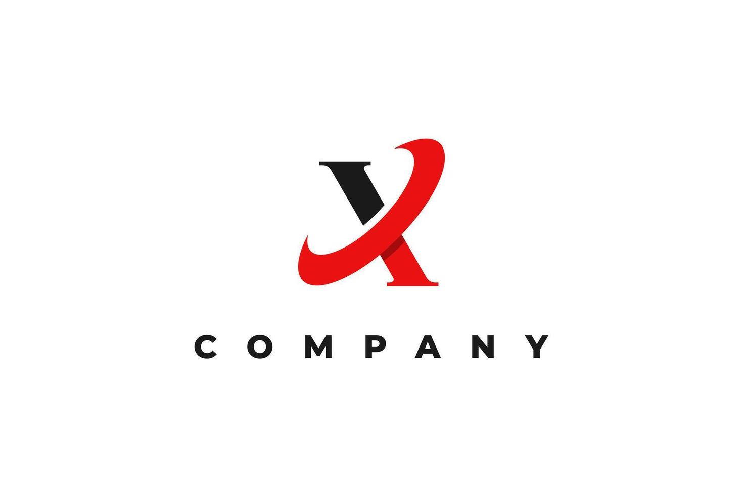 logo letter x modern business vector