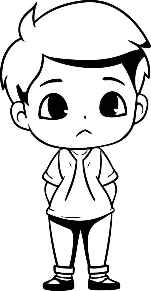 cute boy cartoon icon illustration graphic design illustration graphic design vector