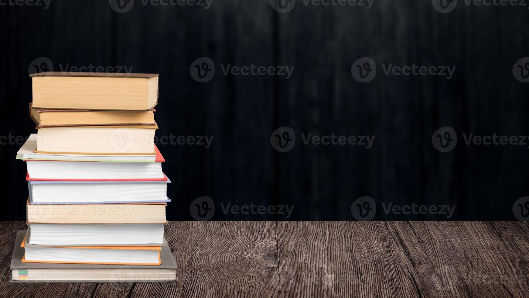 World Book Day Concept. shapes with the book. world book the day and copyright day conceptual background. photo
