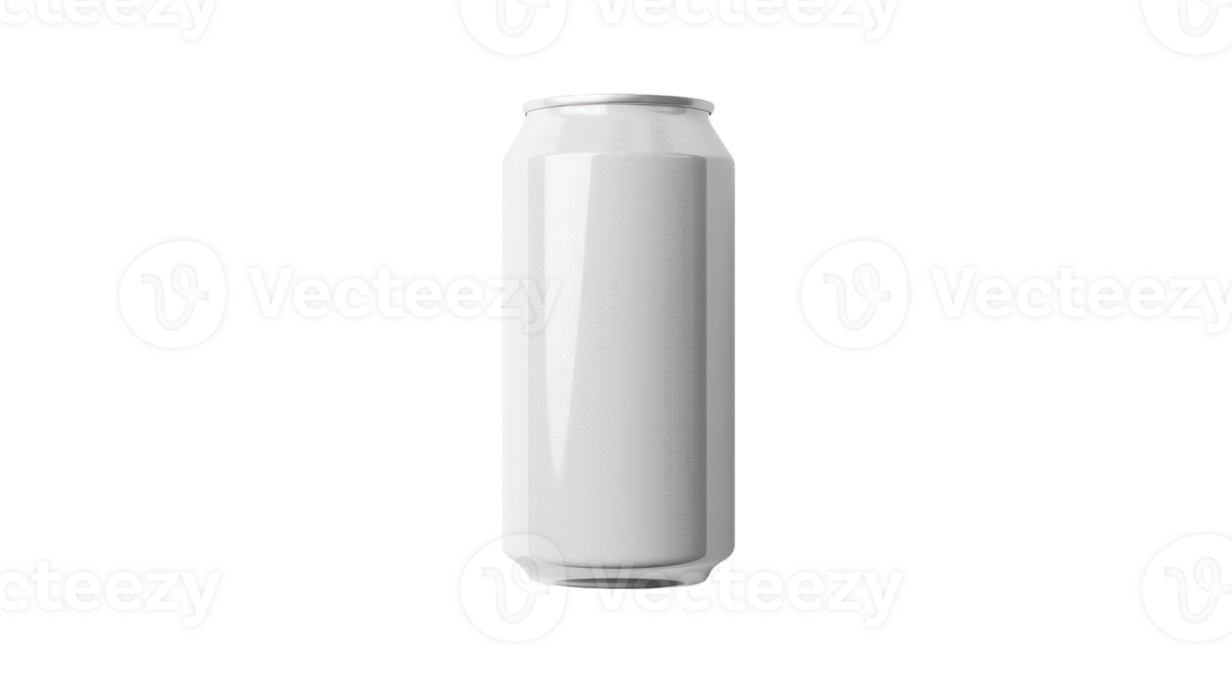 White Koozie Can Mockup on the transparent background, Format png