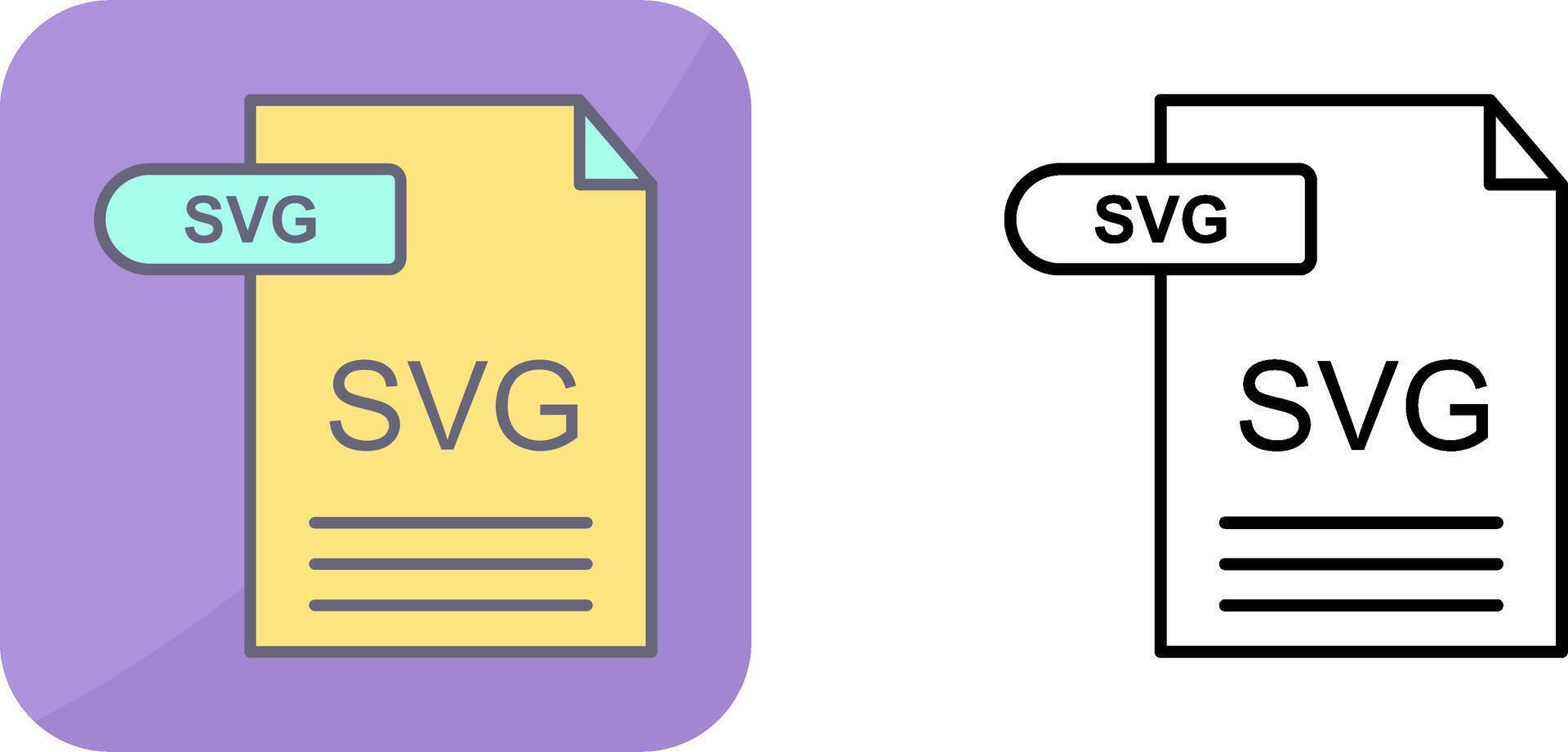 SVG Icon Design vector