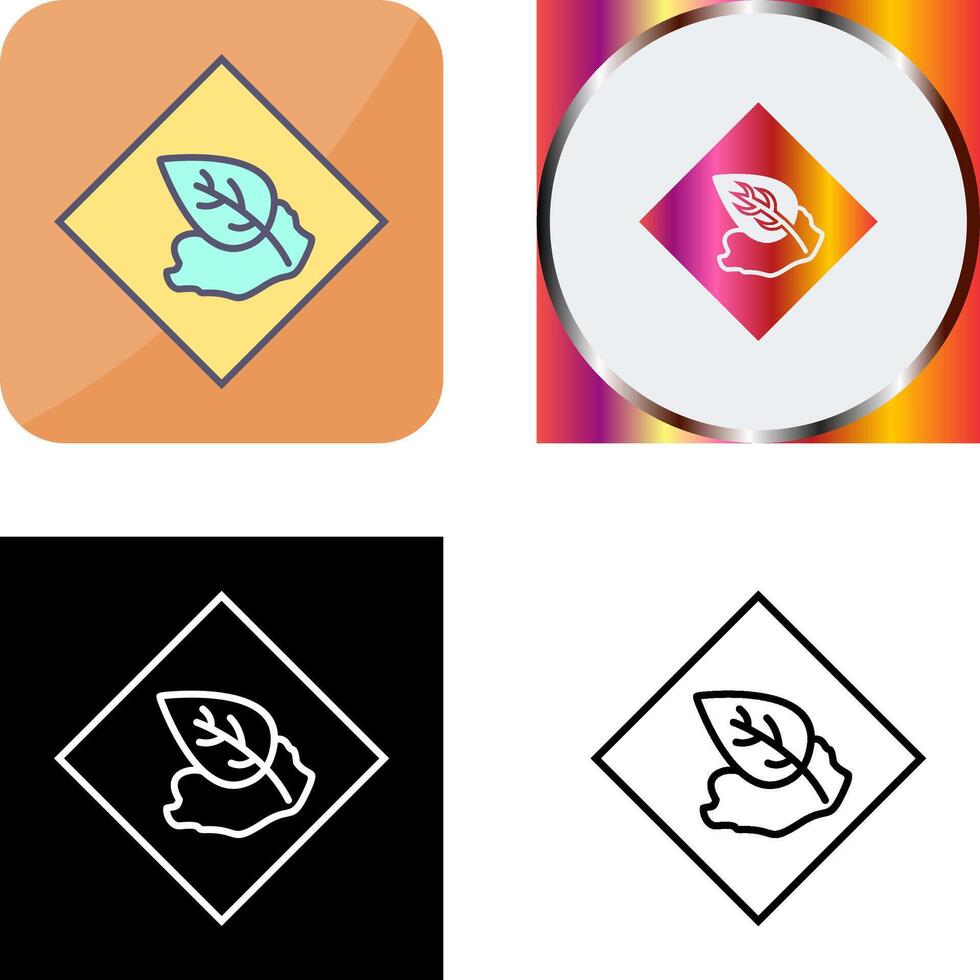 Environment Hazard Icon Design vector