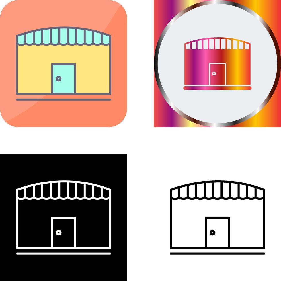 Unique Shop Icon Design vector
