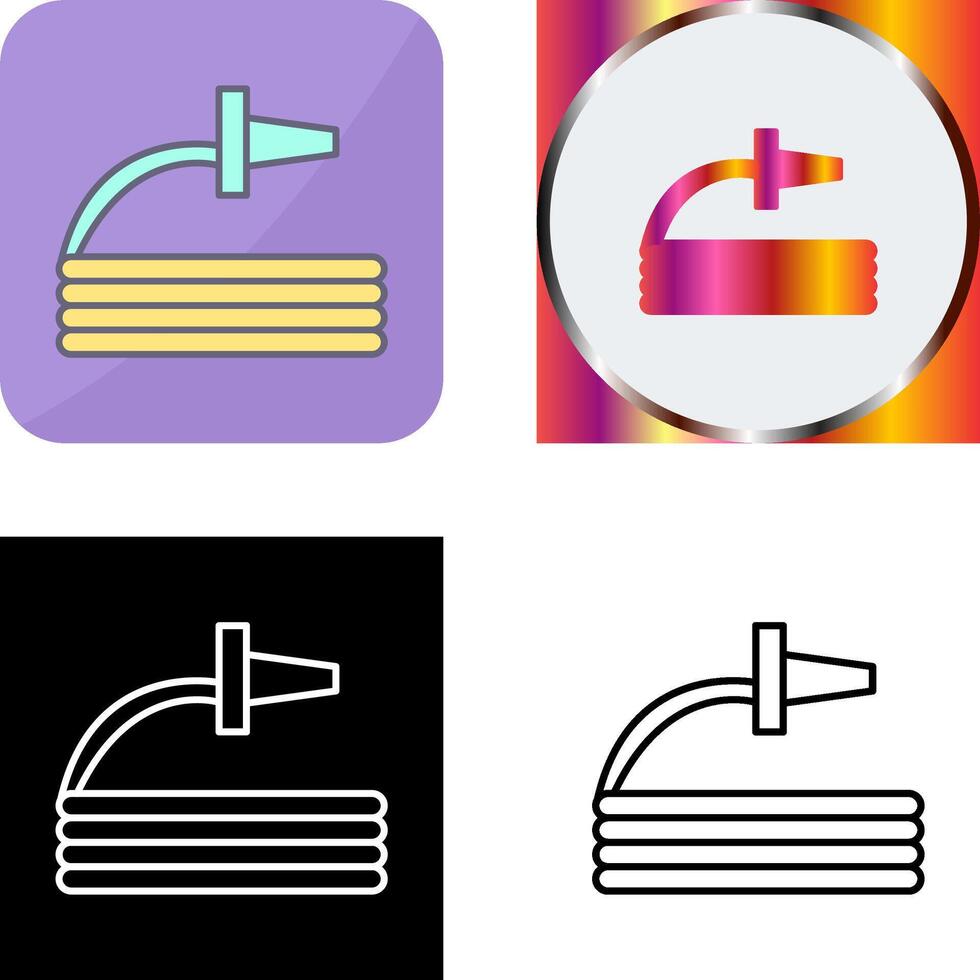 Unique Hose Icon Design vector