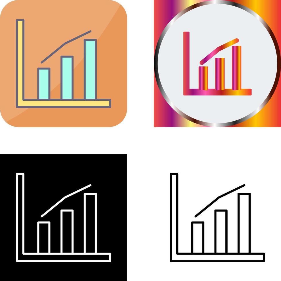 Statistics Icon Design vector