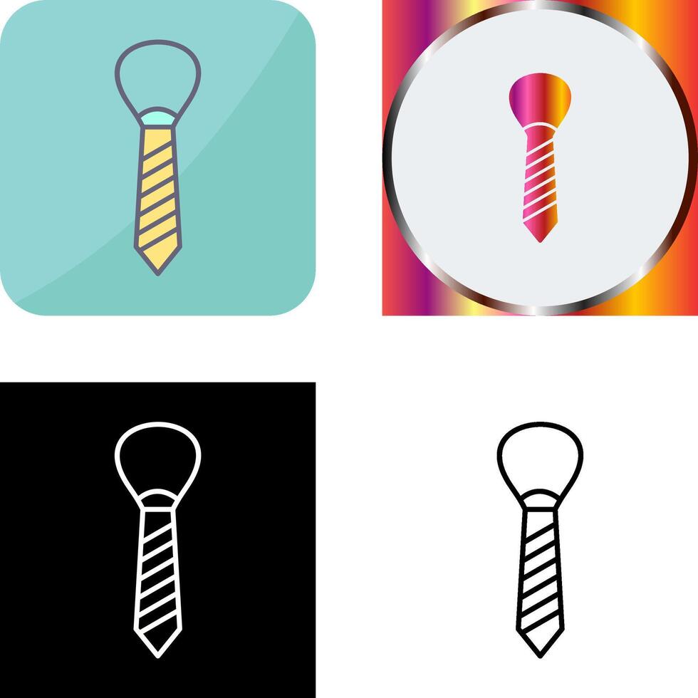 Tie Icon Design vector