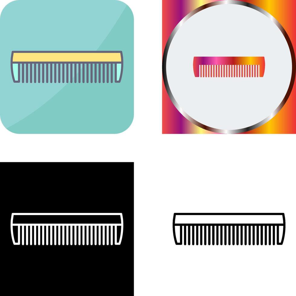 Comb Icon Design vector