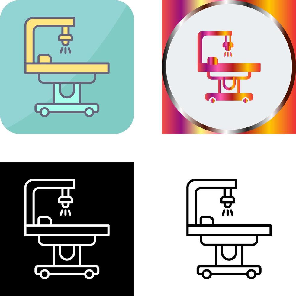 Operating Room Icon Design vector