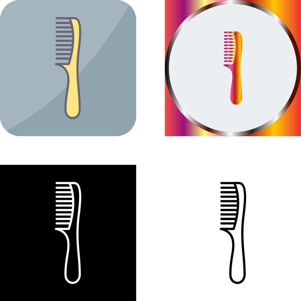 Comb Icon Design vector