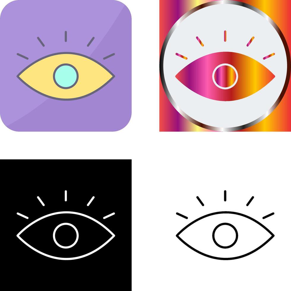 Eye Icon Design vector