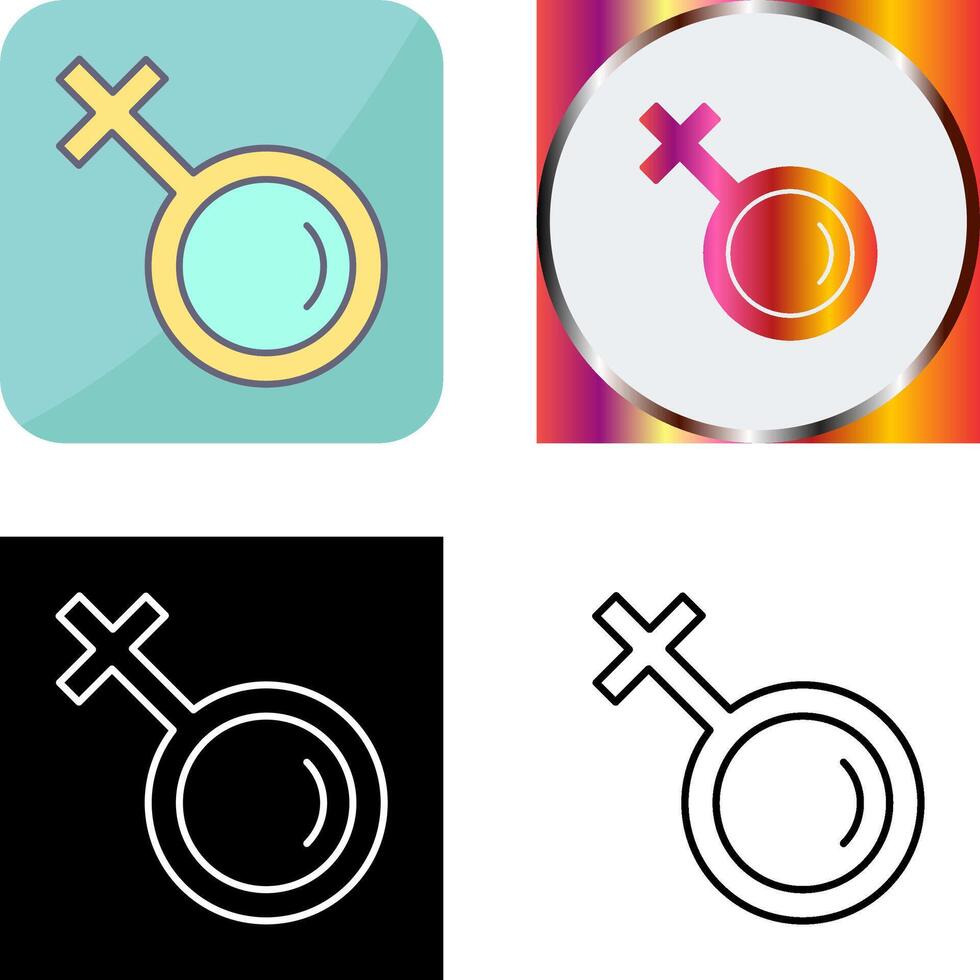 Female Icon Design vector