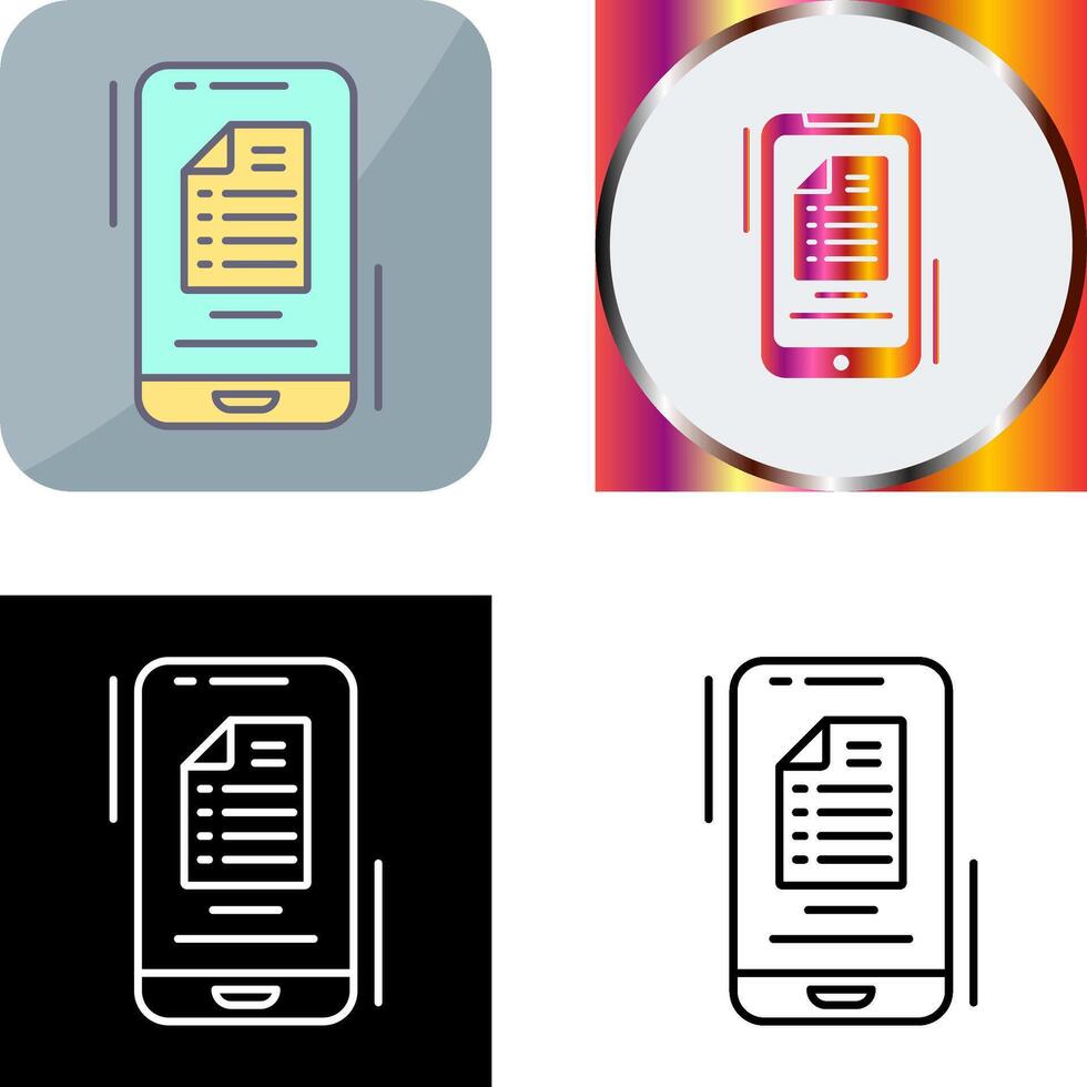 To Do List Icon Design vector