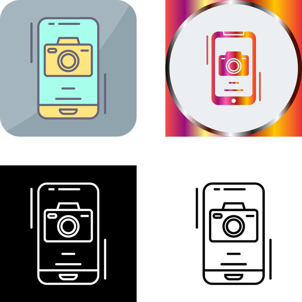 Camera Icon Design vector