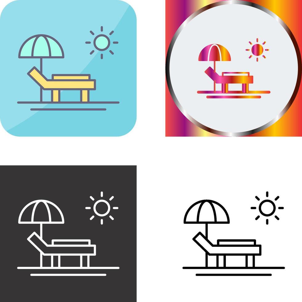 Hammock Icon Design vector