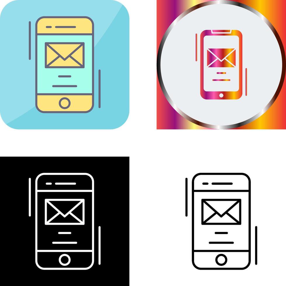 Mail Icon Design vector