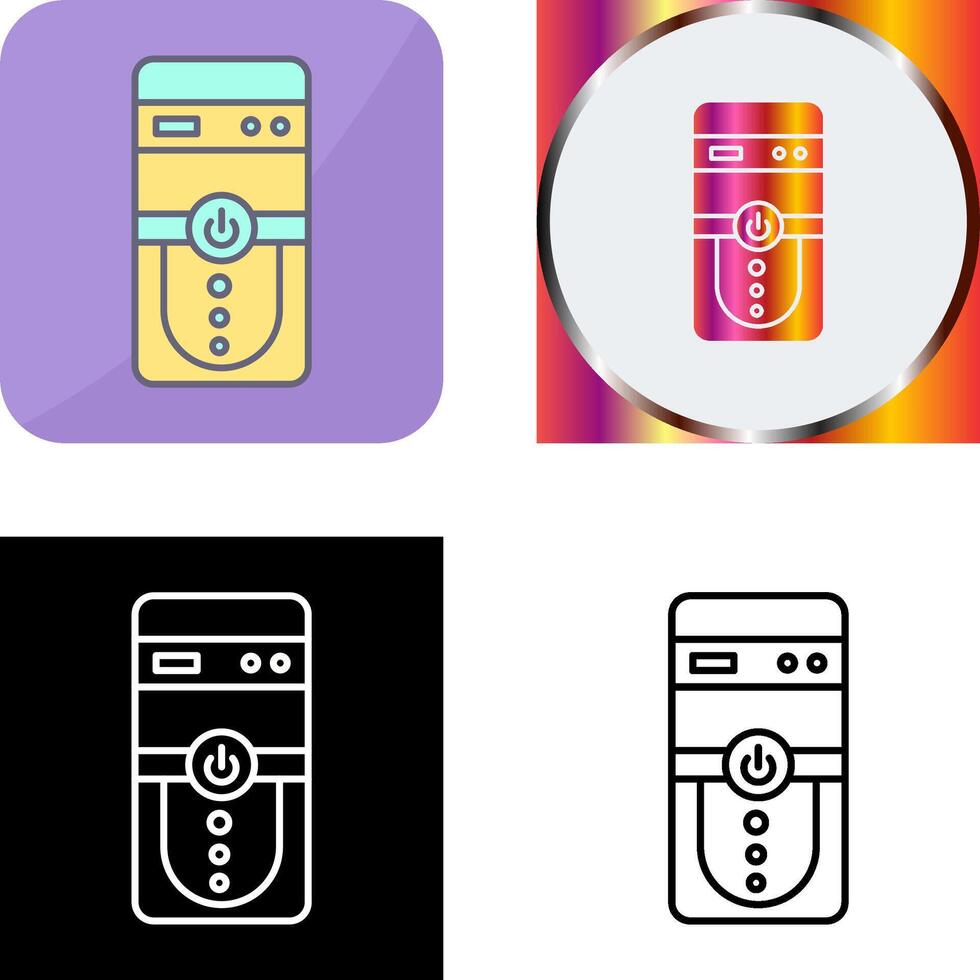Cpu Icon Design vector