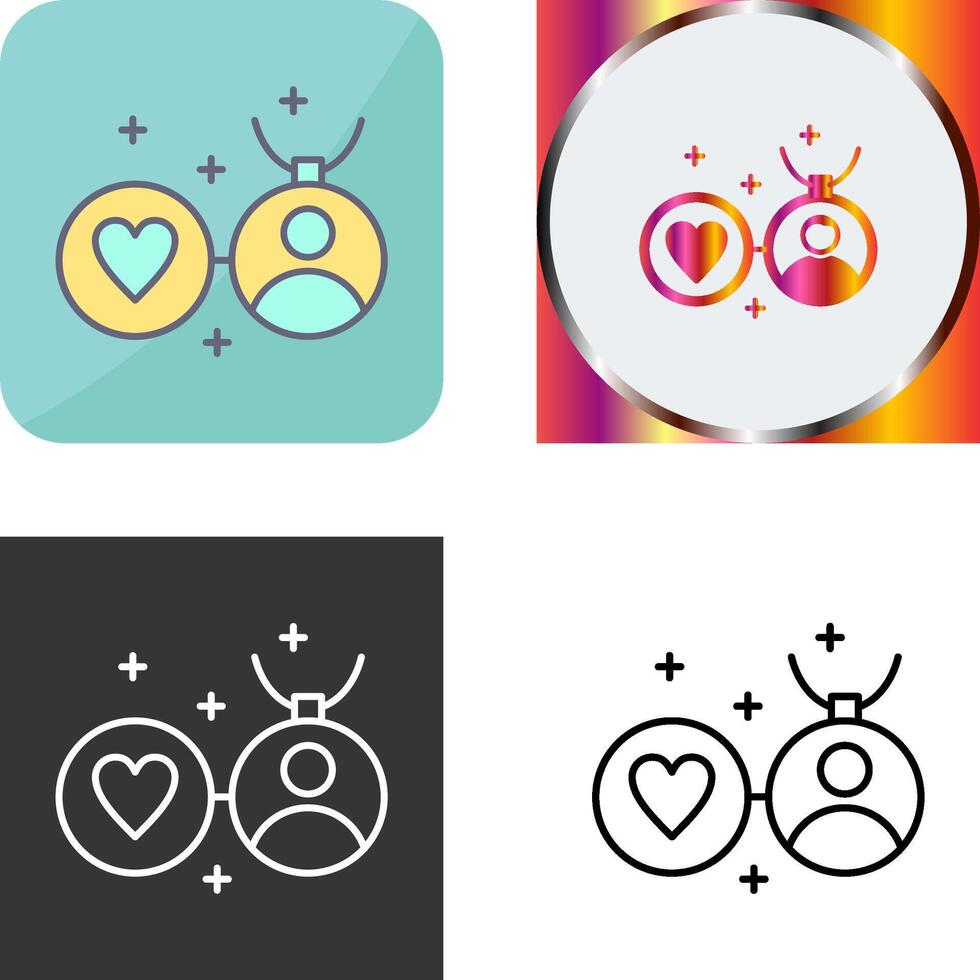 Necklace Icon Design vector