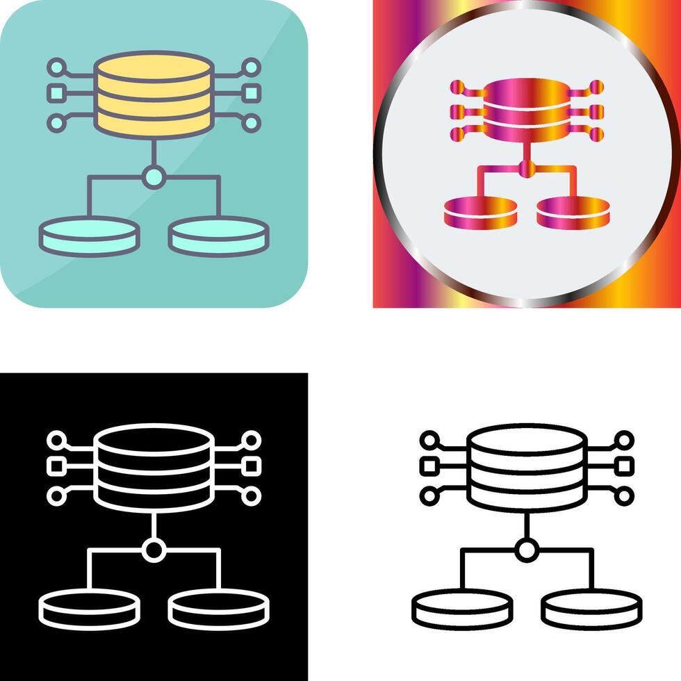 Structured Data Icon Design 45393608 Vector Art at Vecteezy