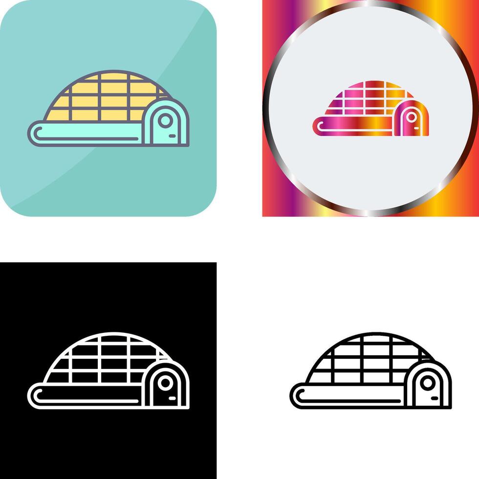 Igloo Icon Design vector