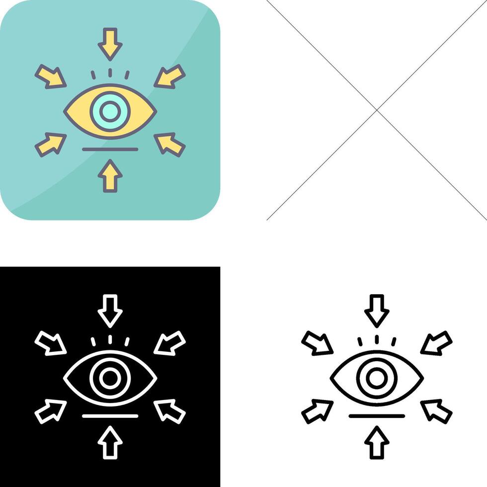 Visualization Icon Design vector