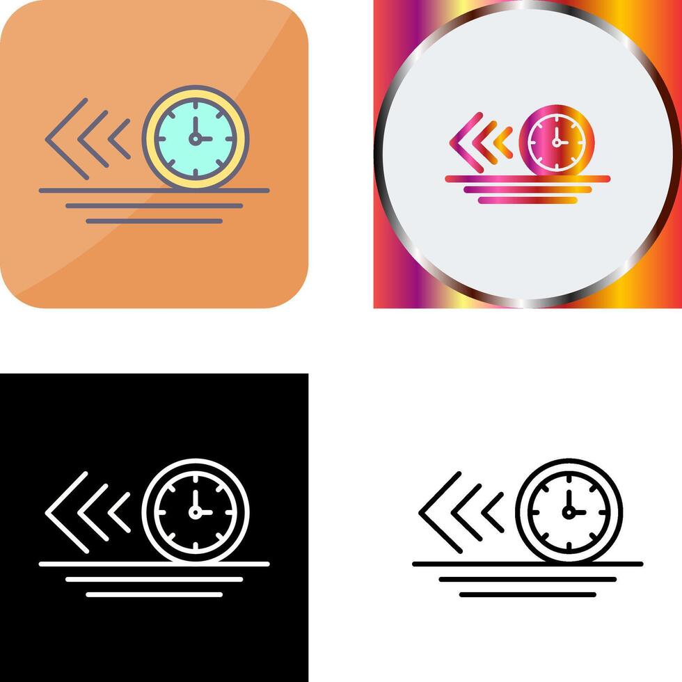 Time Management Icon Design vector